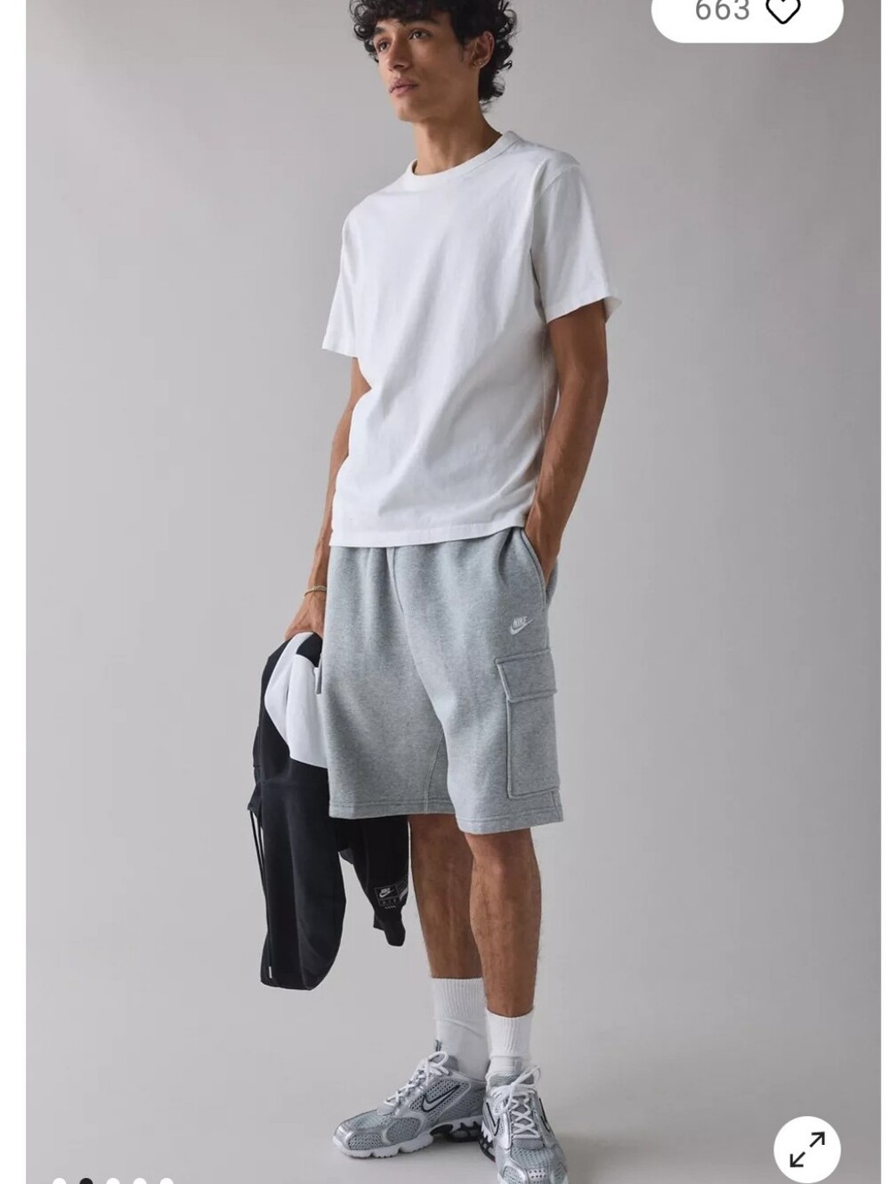 NWT Mens Nike Cargo Short - Picture 4 of 5